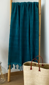 2-persoons hamamdoek met badstof