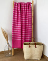 Katoenen fouta met badstof