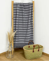 Katoenen fouta met badstof