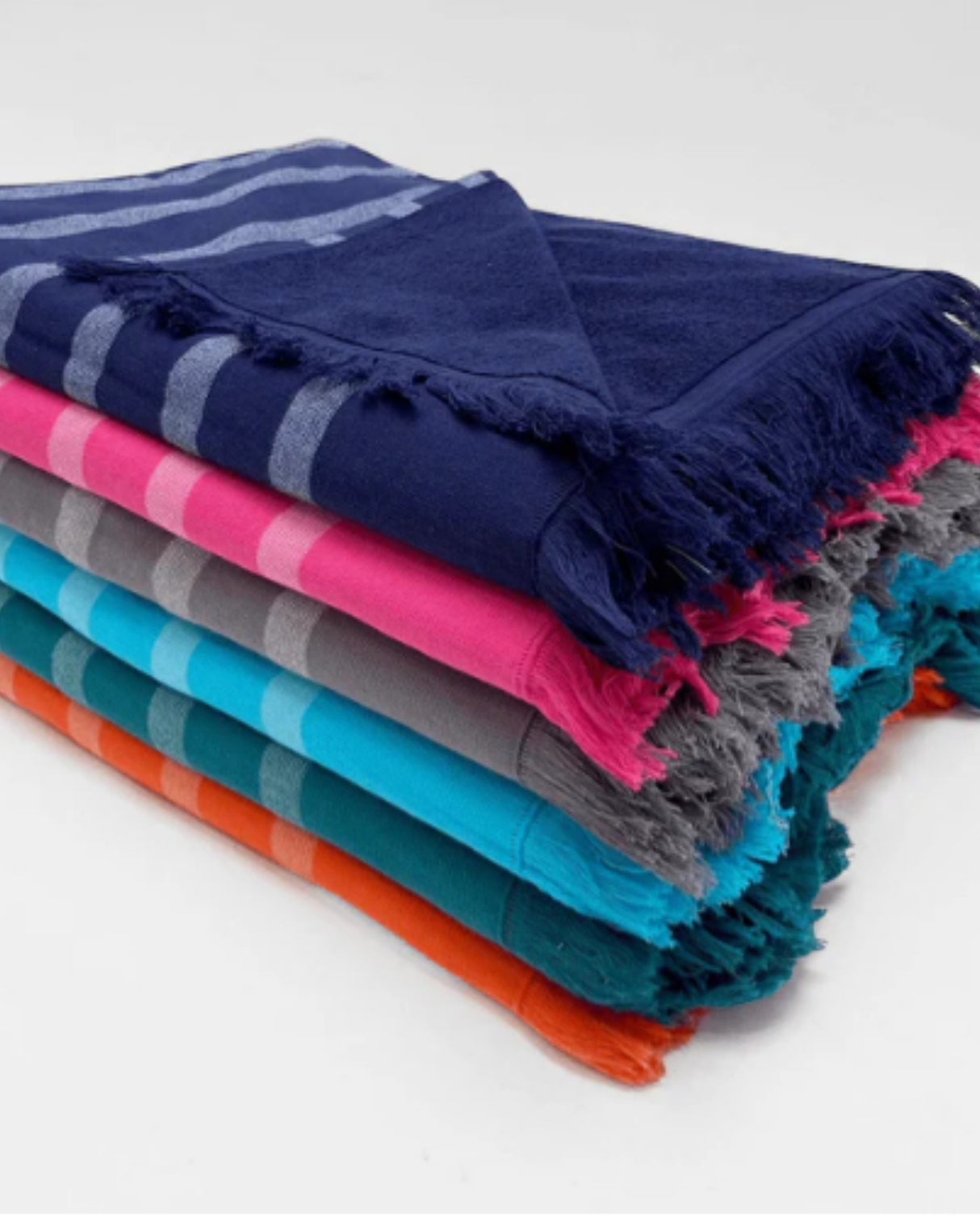 Katoenen fouta met badstof