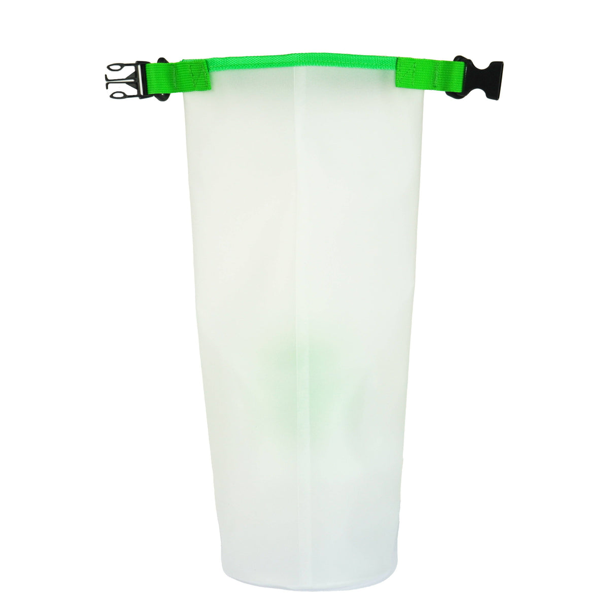 Roll N Go waterdichte transparante droogtas, oranje (5 liter)
