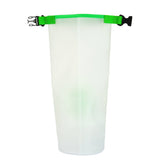 Roll N Go waterdichte transparante droogtas, oranje (5 liter)