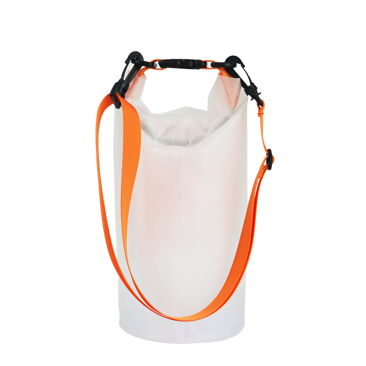 Roll N Go waterdichte transparante droogzak, groen (5 liter)