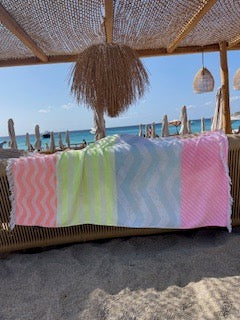 Badstof hamamdoek Neon