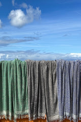 Grote badstof handdoek Pom