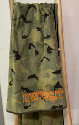 Strandlaken met borduring