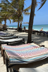 Fouta 2-persoons gestreept