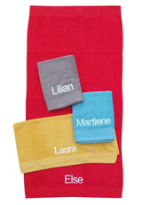 Handdoek borduren 50x100