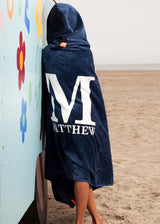 Strandlaken Hoody met naam