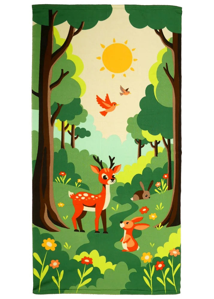 Kinderbadlaken Forrest