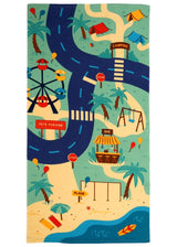 Kinderbadlaken Speeltuin