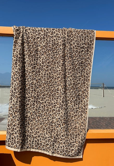 Strandlaken Panterprint