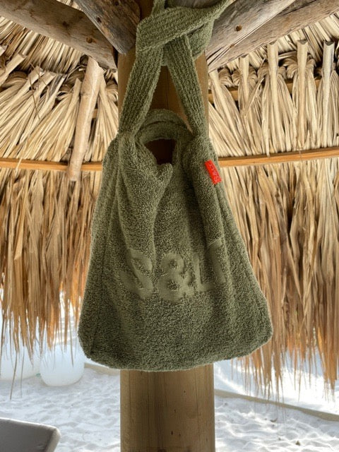 Badstof schoudertas S&LT