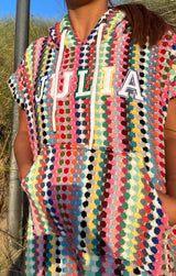 Surfponcho Pom met naam