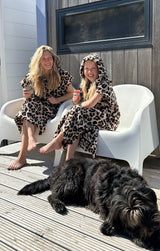 Kinder surfponcho Panter