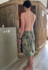 Saunakilt Camouflage heren