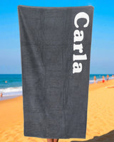 Strandlaken met print