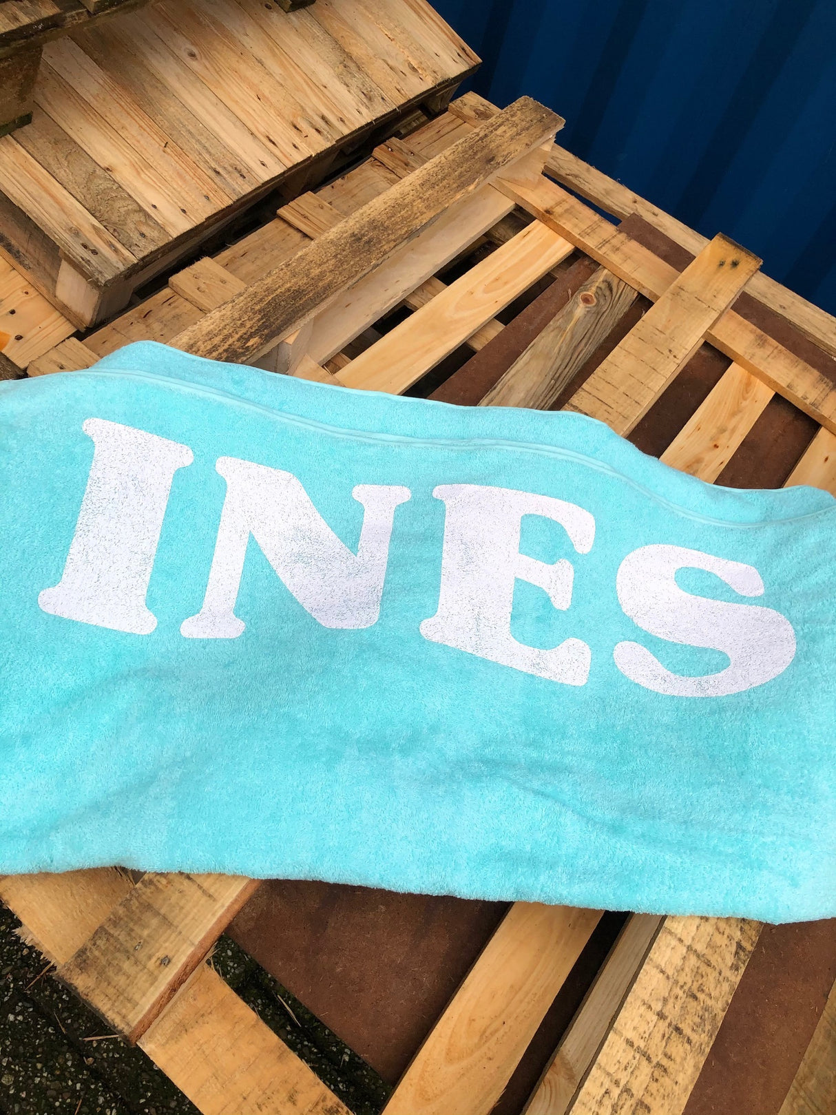 Strandlaken met print