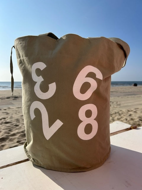 Canvas strandtas