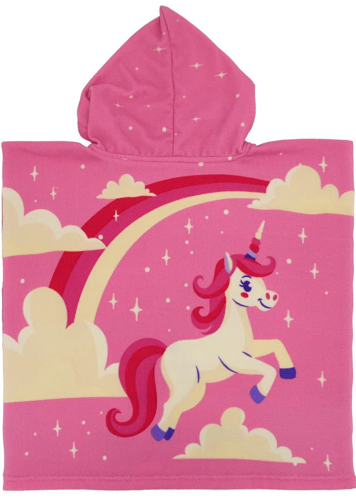 Kinderponcho Eenhoorn
