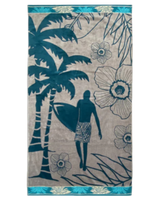 Velours strandlaken Surf Vibe