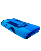 Velours strandlaken Surfplank