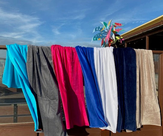 XL strandlaken velours