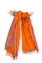 Strandhanddoek oranje