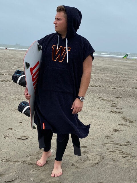 Surfponcho mit Namen