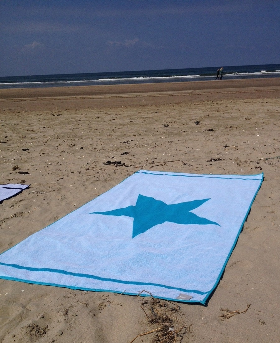Velours strandlaken Ster