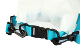 Roll N Go waterdichte transparante droogzak, blauw (5 liter)