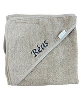 Baby badstof cape met naam