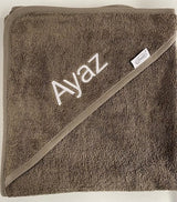 Baby badstof cape met naam