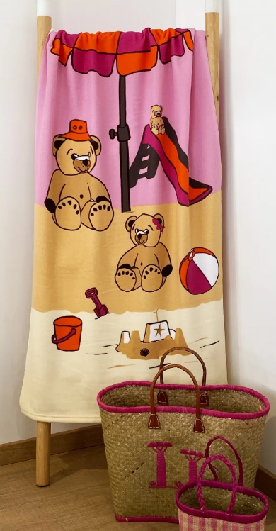Kinderbadlaken Teddy
