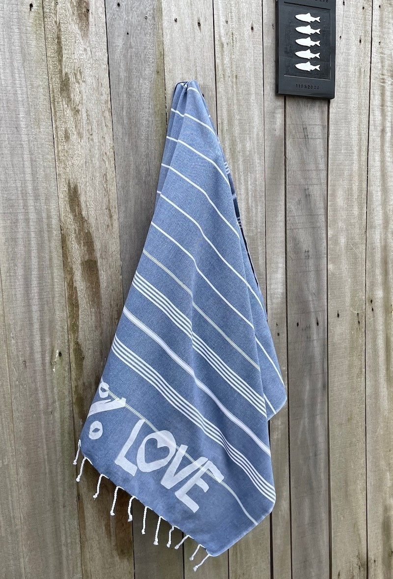 XL geprinte hamamdoek