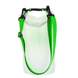 Roll N Go waterdichte transparante droogtas, oranje (5 liter)