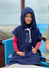 Kids surfponcho met naam