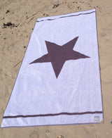 Velours strandlaken Ster
