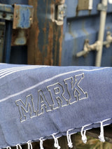 Hamamdoek met borduring