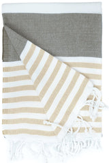 Gestreepte hamamdoek