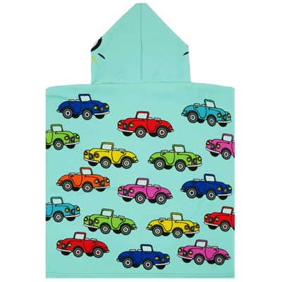 Kinderponcho Cars