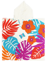 Kinderponcho Flamingo