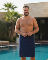 XXL saunakilt heren met klittenband