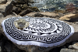 Rond strandlaken Greek