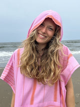 Ottomania surfponcho roze