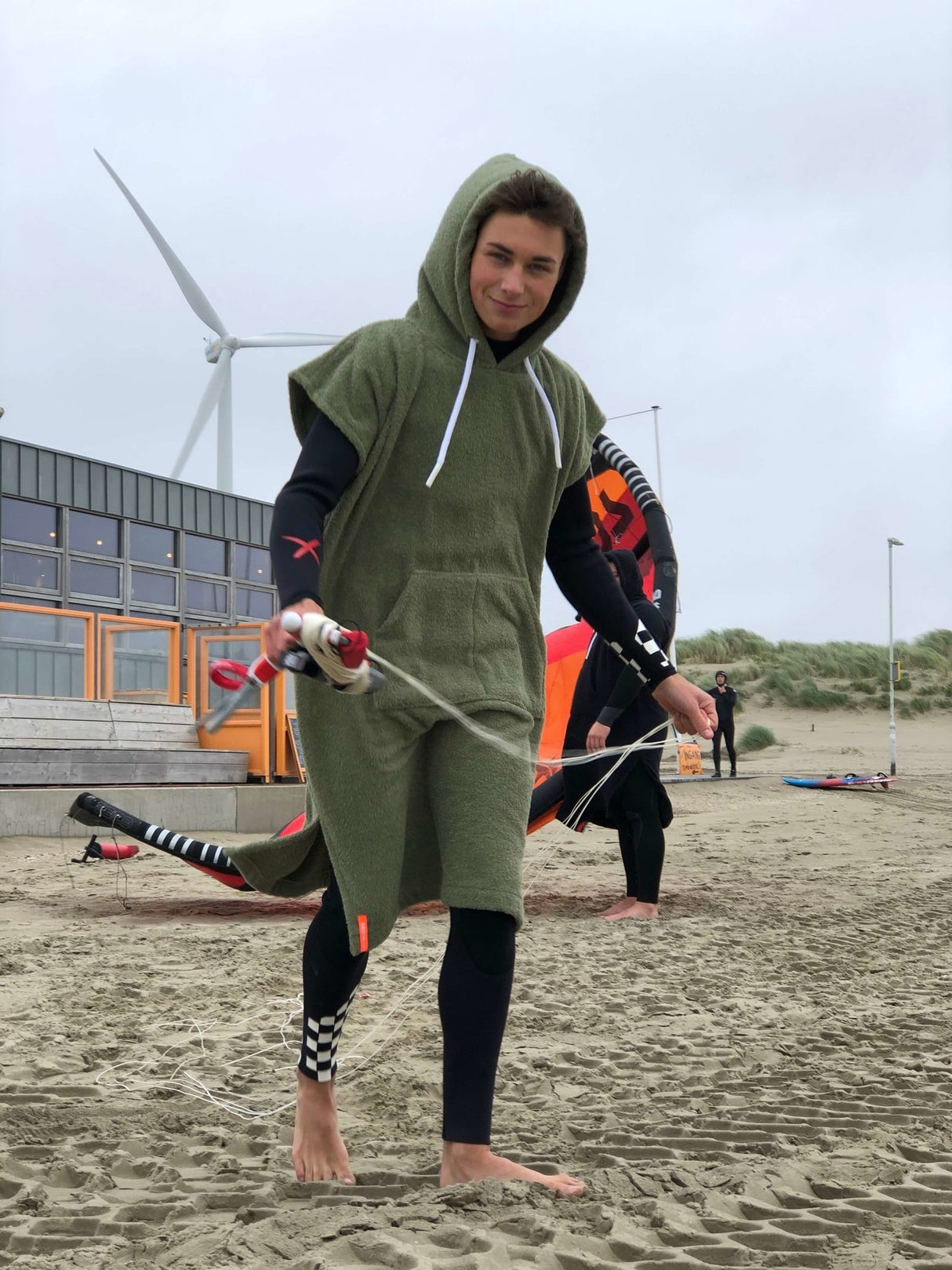 Badstof surfponcho dames & heren