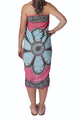 Sarong rosa/mint
