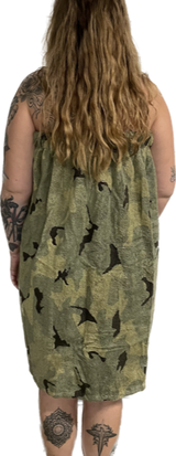 XXL Sauna-Kilt Camouflage Damen