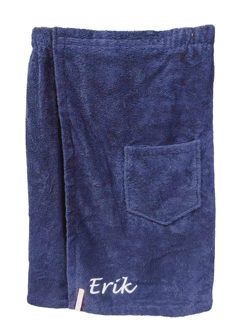 Heren saunakilt met naam