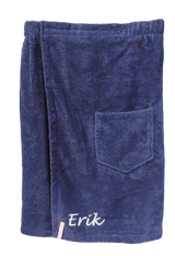 Heren saunakilt met naam